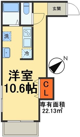 グランニール稲毛東の物件間取画像